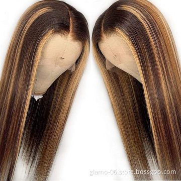 13x4 Lace Front Human Hair Wigs 26 28 30 32 34 36 38 40in Longer 150% 180% 200% 250% Density Pre Plucked For Black Women